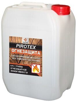 ПИРОТЕКС "PIROTEX" Огнезащита (Розовый индикатор. 1 гр) 5 л
