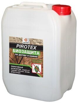 ПИРОТЕКС "PIROTEX"  Биозащита (Зеленый индикатор) 5 л